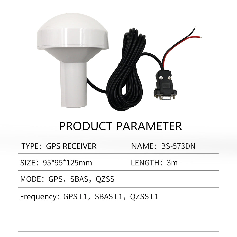 Beitian GNSS mushroom head receiver high gain 35 ceramic chip AIS navigation GPS marine ship BP-573DU Beitian GNSS mushroom head receiver high gain 35 ceramic chip AIS navigation GPS marine ship BP-573DU